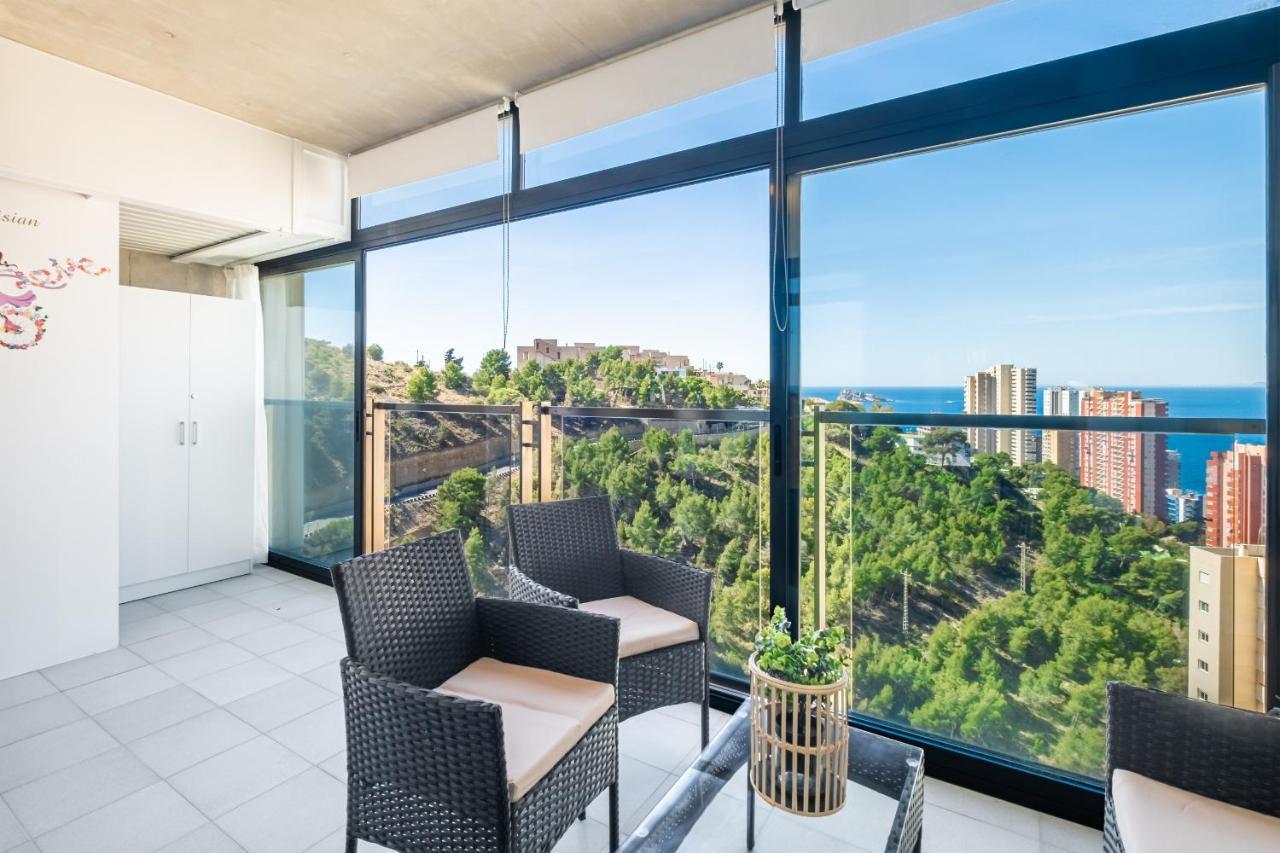 Mirador Mediterraneo 15-E Apartment Levante Beach Benidorm Kültér fotó
